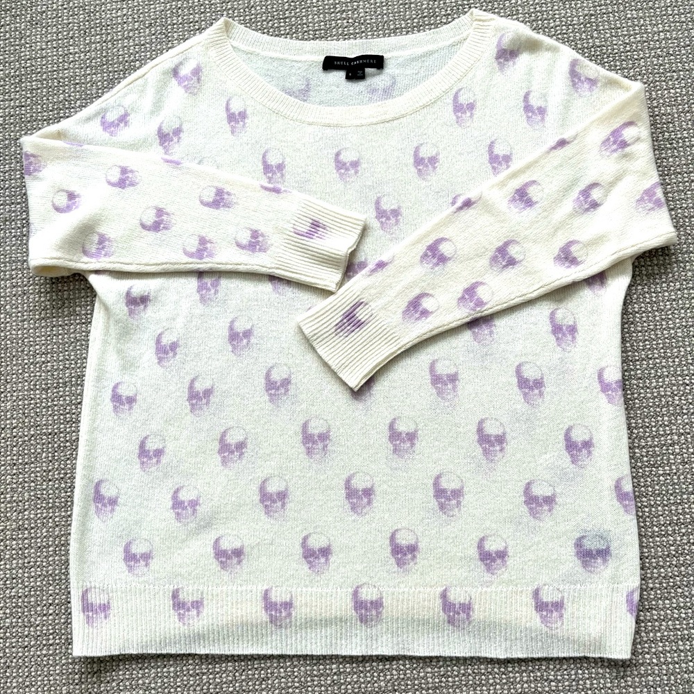 360 Cashmere - SKULL Sweater-Like NEW